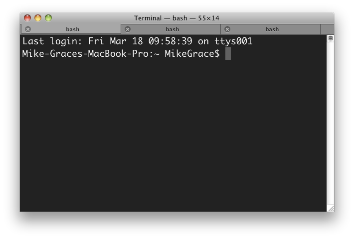 mac terminal for windows